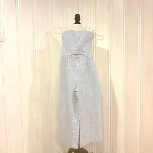 Cutest blue & white striped summer romper from ZARA